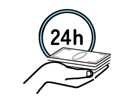 最短24時間で現金化！
