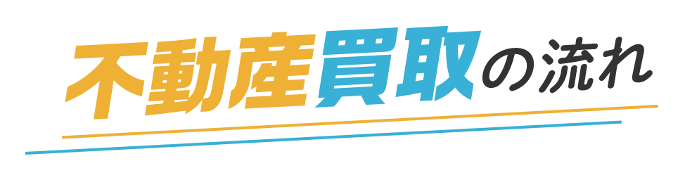 不動産買取の流れ